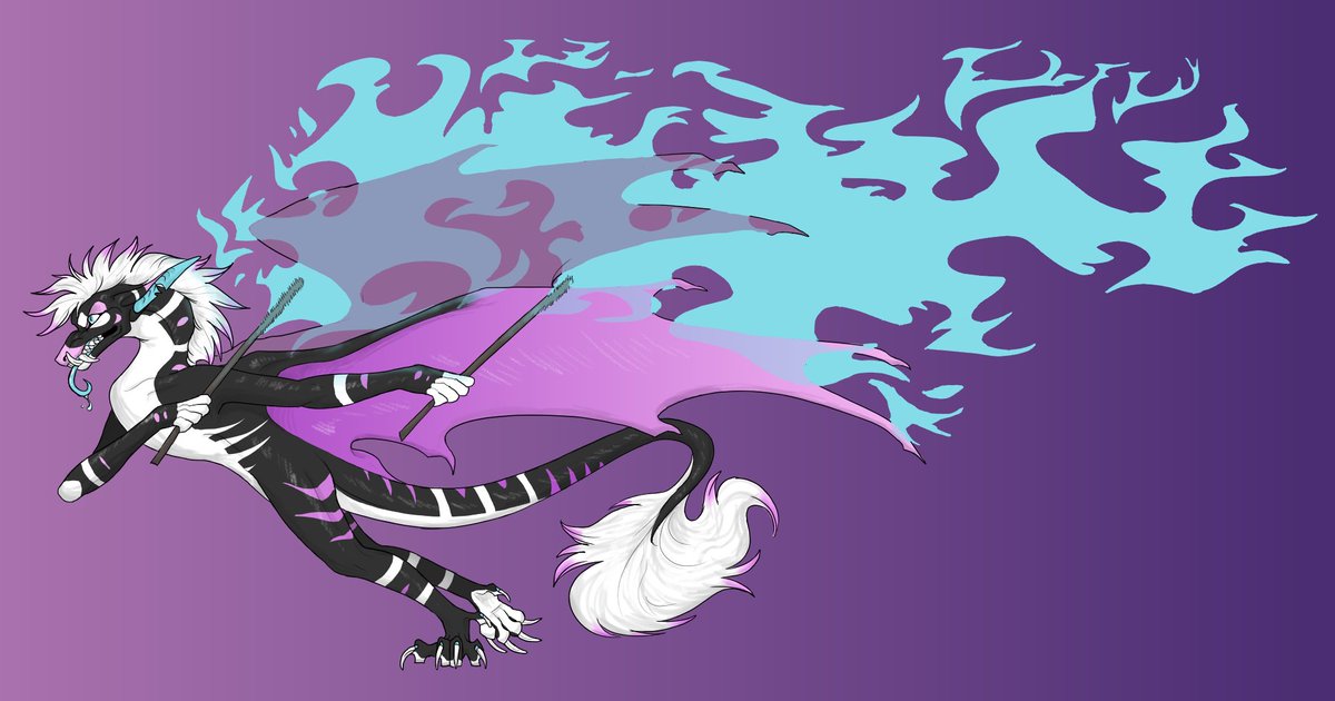 Confetticlaws's tweet photo. Finished this last week, really happy with how the flames turned out https://t.co/ex5K7A2OK5