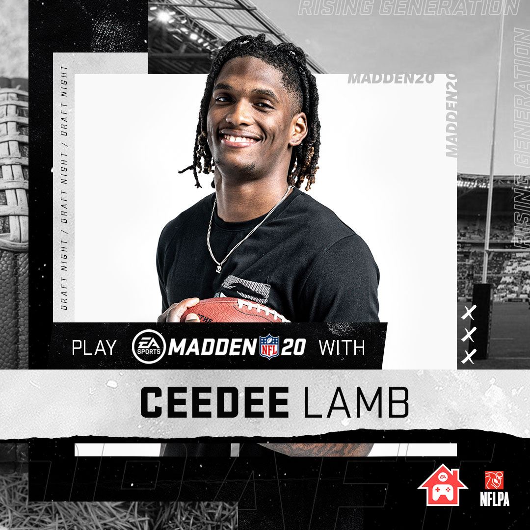 Ready to put on a clinic 💪🏾

I’m too ready @dallascowboys! Drop your gamertag and let’s squad up in #Madden20 on my stream tomorrow night. #EAathlete