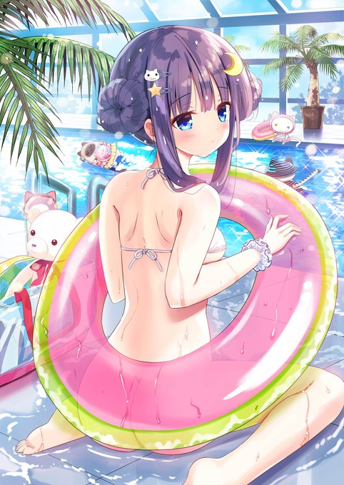 行方不明の水着🩱💜 