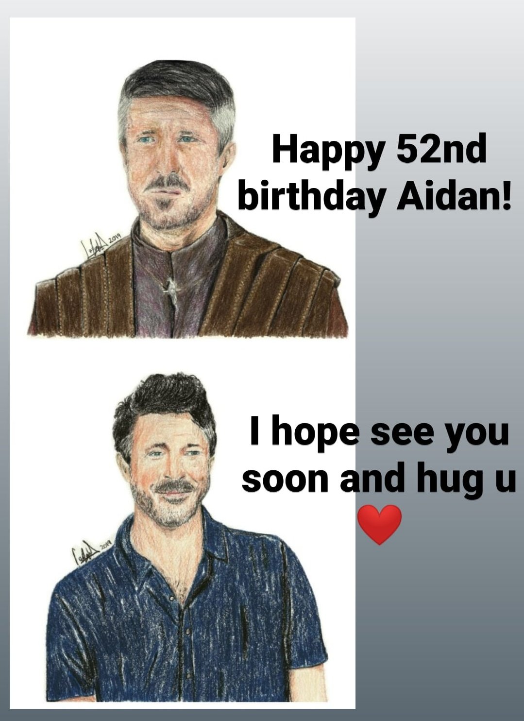 Happy birthday Aidan Gillen!!! love you endlessly 