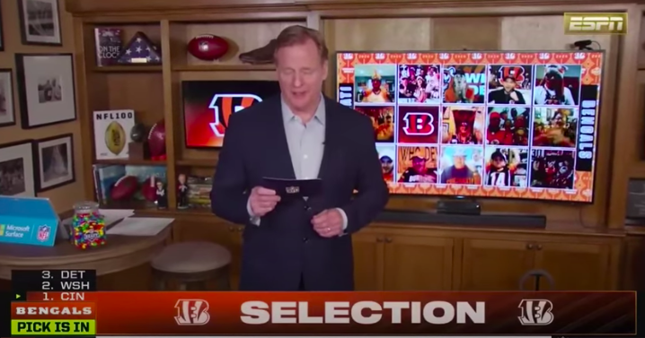 rodger's tweet photo. when and why did Roger Goodell change https://t.co/9yLtoyas3x