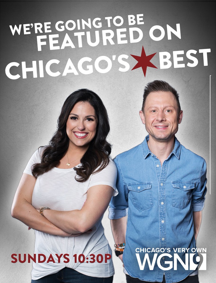 rumigrill's tweet photo. To everyone who submitted Rumi to be featured on WGN's @ChicagosBestTV - we love you!

We'll be featured THIS SUNDAY! 📺Tune in at 10:30pm 📺

Thank you @MarleyKayden, Tansey and the Chicago's Best team for visiting us pre-pandemic. We can't wait to see the episode this Sunday 😃 https://t.co/3PQuzmUwbd