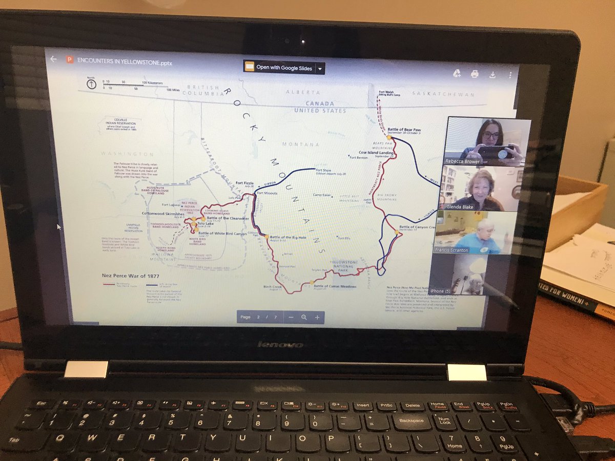 First virtual History Discussion Group was a success!