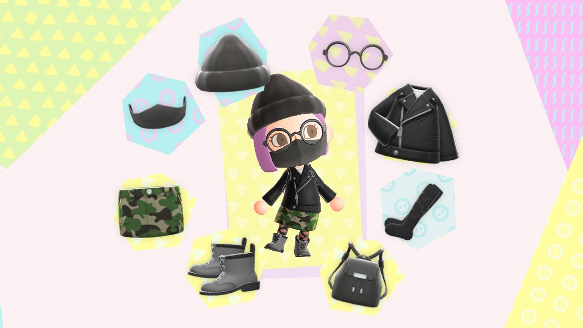 bumblebean_XD's tweet photo. some fav outfits. #AnimalCrossing #ACNH #NintendoSwitch https://t.co/e9Fzkg6b85