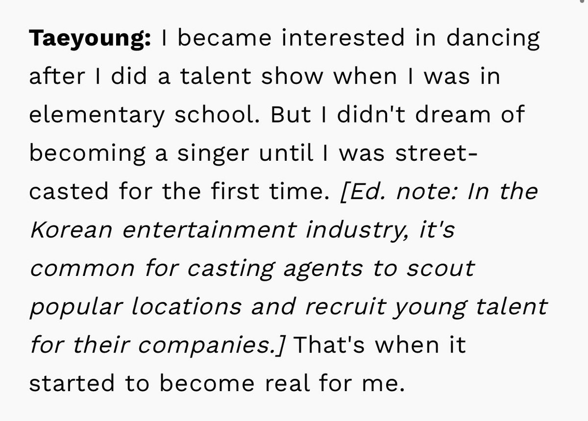 q. when did you know you wanted to be a performer? was there a certain moment or artist that inspired you?