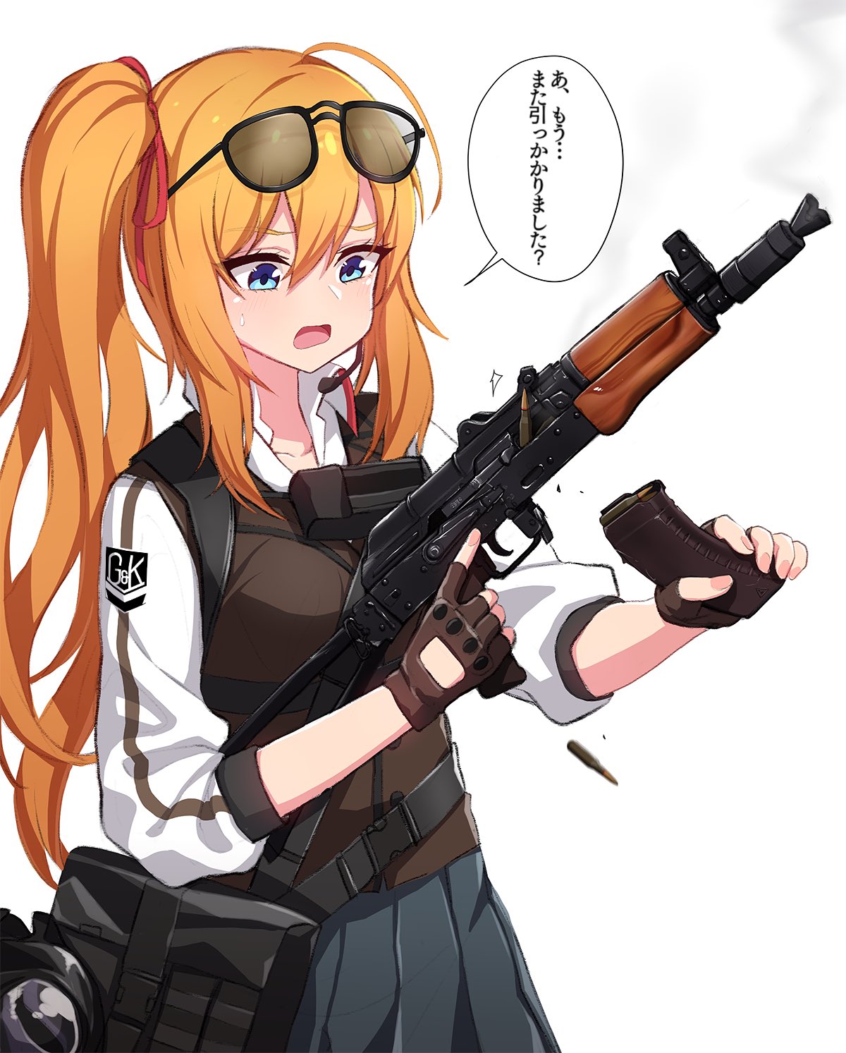 アニメ ドールズフロントライン カリーナ サイン色紙