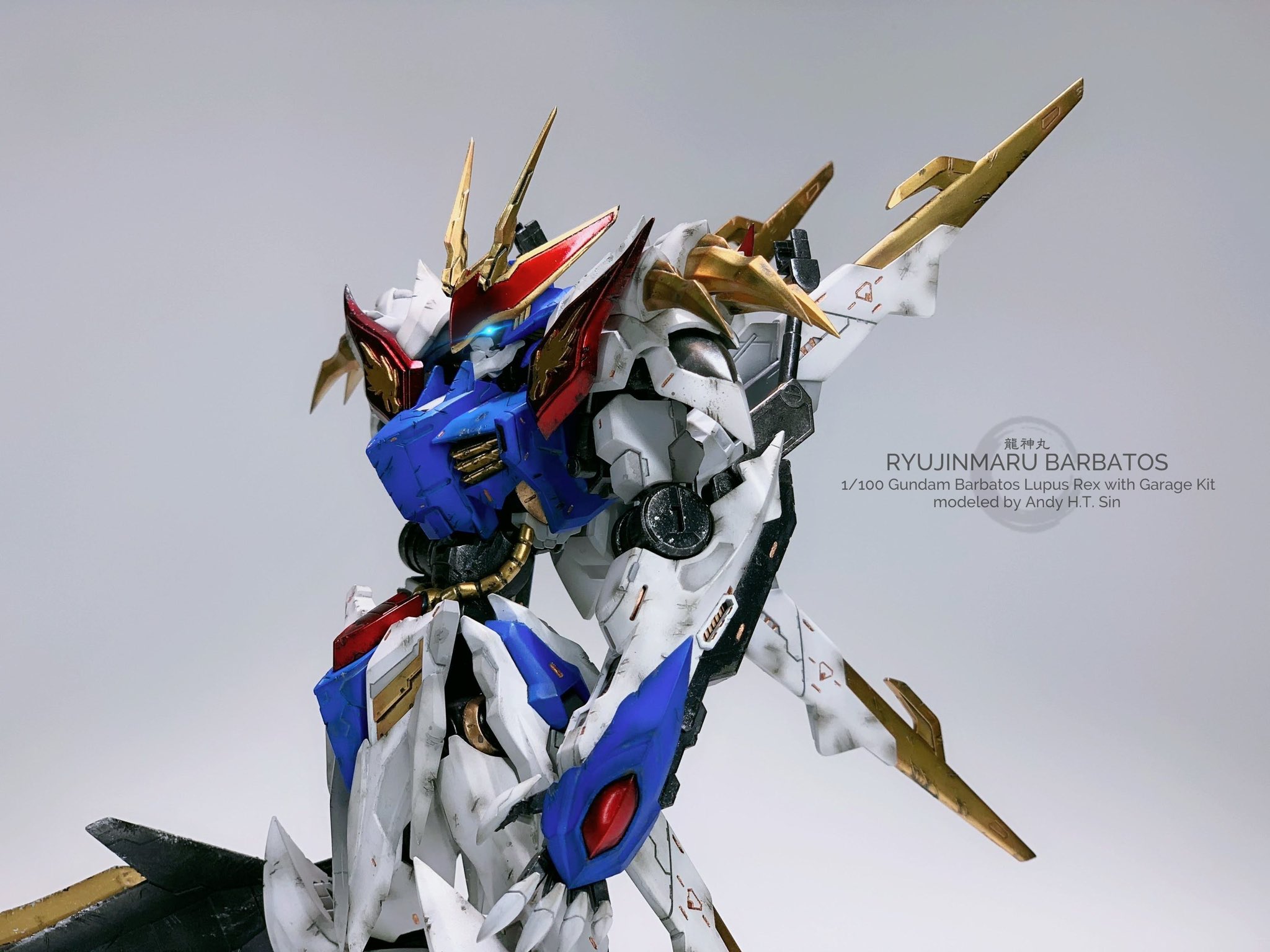 Andy Sin Ryujinmaru Barbatos A Kit That Finished A Few Months Ago It Was Fun 機會嚟啦 飛雲 1 100 Barbatos Lupus Rex With Garage Kit Ryujinmaru 龍神丸 魔神英雄傳 T Co 60i7bykikc