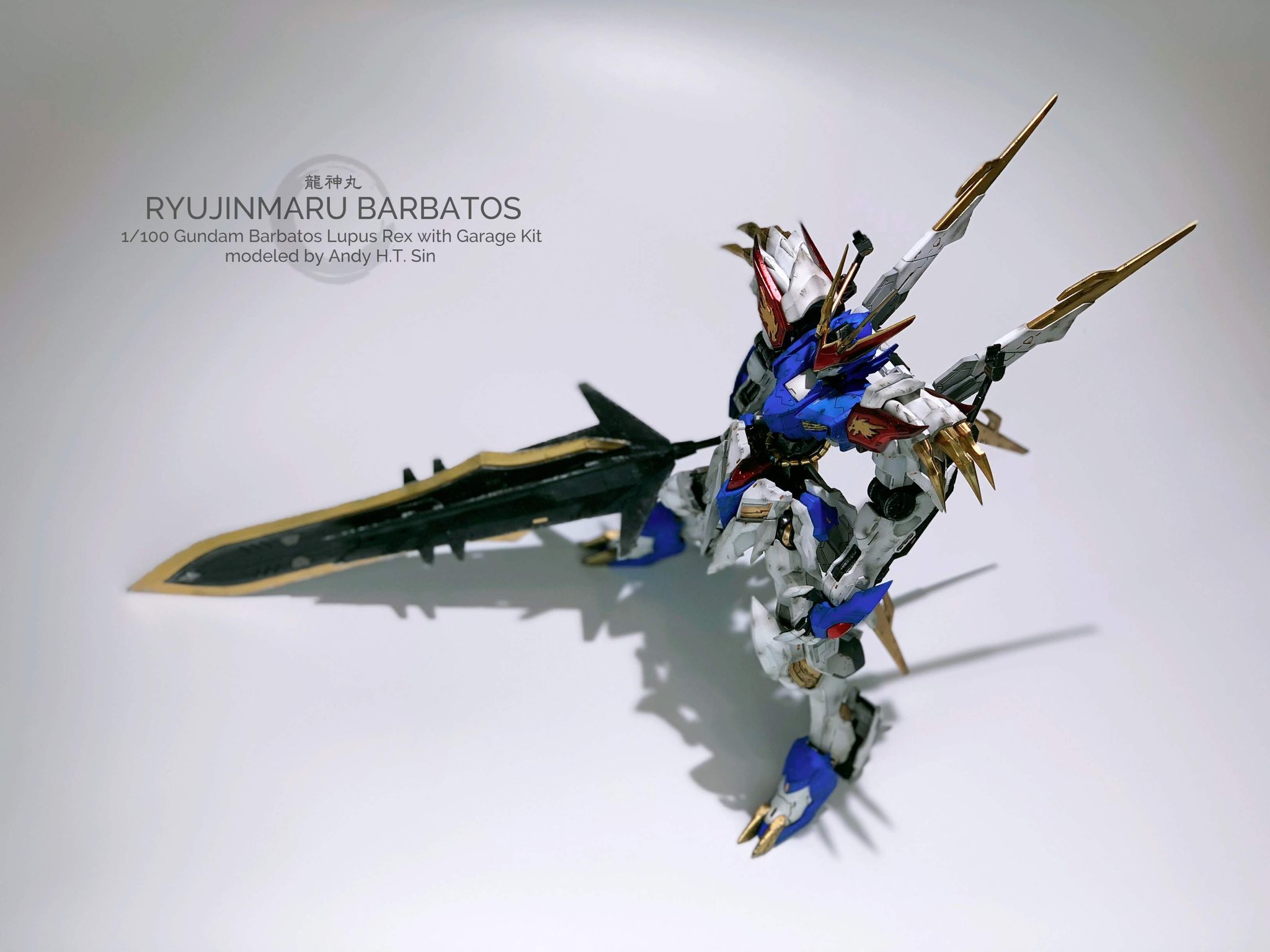 Andy Sin Ryujinmaru Barbatos A Kit That Finished A Few Months Ago It Was Fun 機會嚟啦 飛雲 1 100 Barbatos Lupus Rex With Garage Kit Ryujinmaru 龍神丸 魔神英雄傳 T Co 60i7bykikc