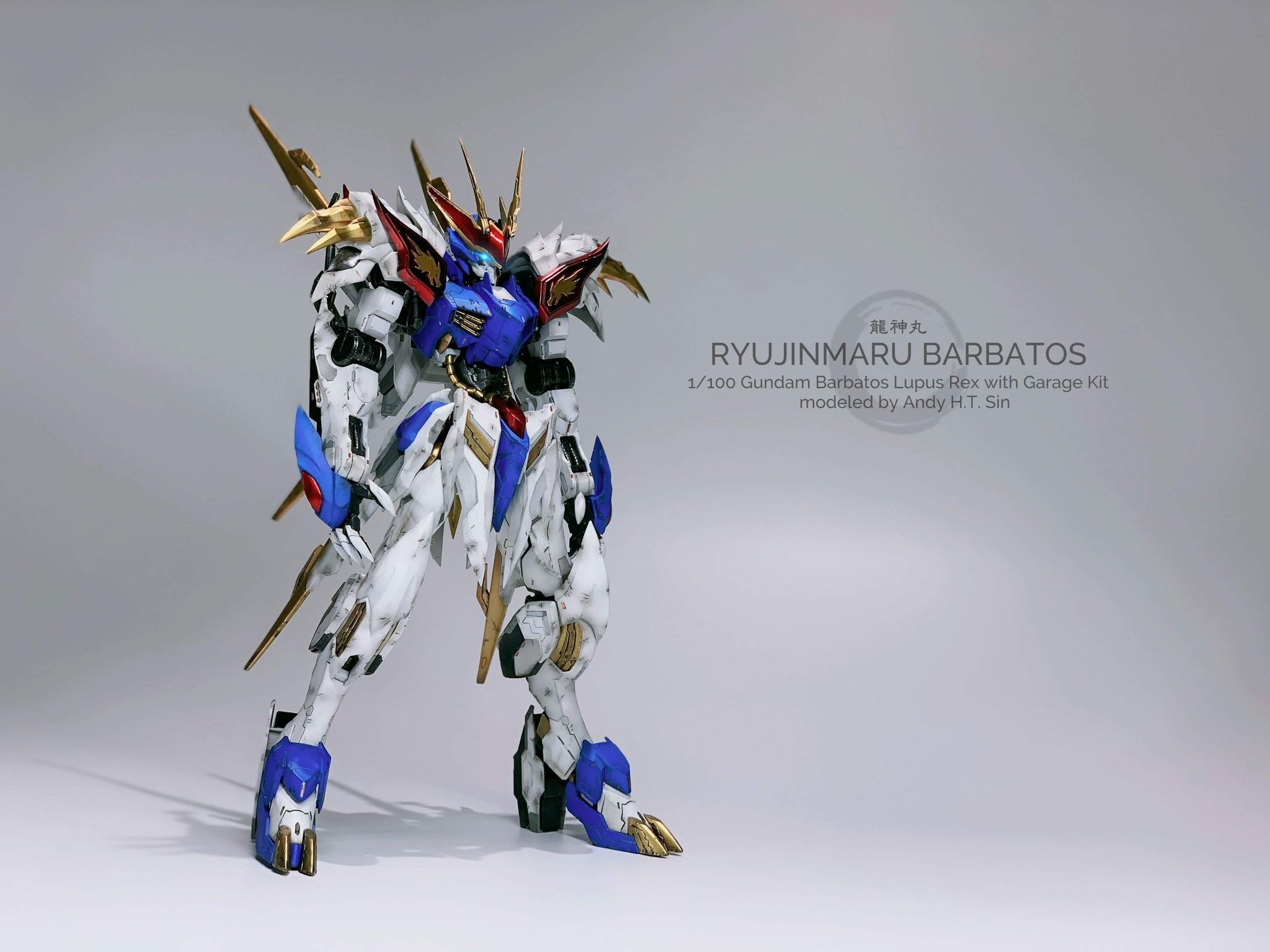Andy Sin On Twitter Ryujinmaru Barbatos A Kit That Finished A Few Months Ago It Was Fun 機會嚟啦 飛雲 1 100 Barbatos Lupus Rex With Garage Kit Ryujinmaru 龍神丸 魔神英雄傳 Https T Co 60i7bykikc