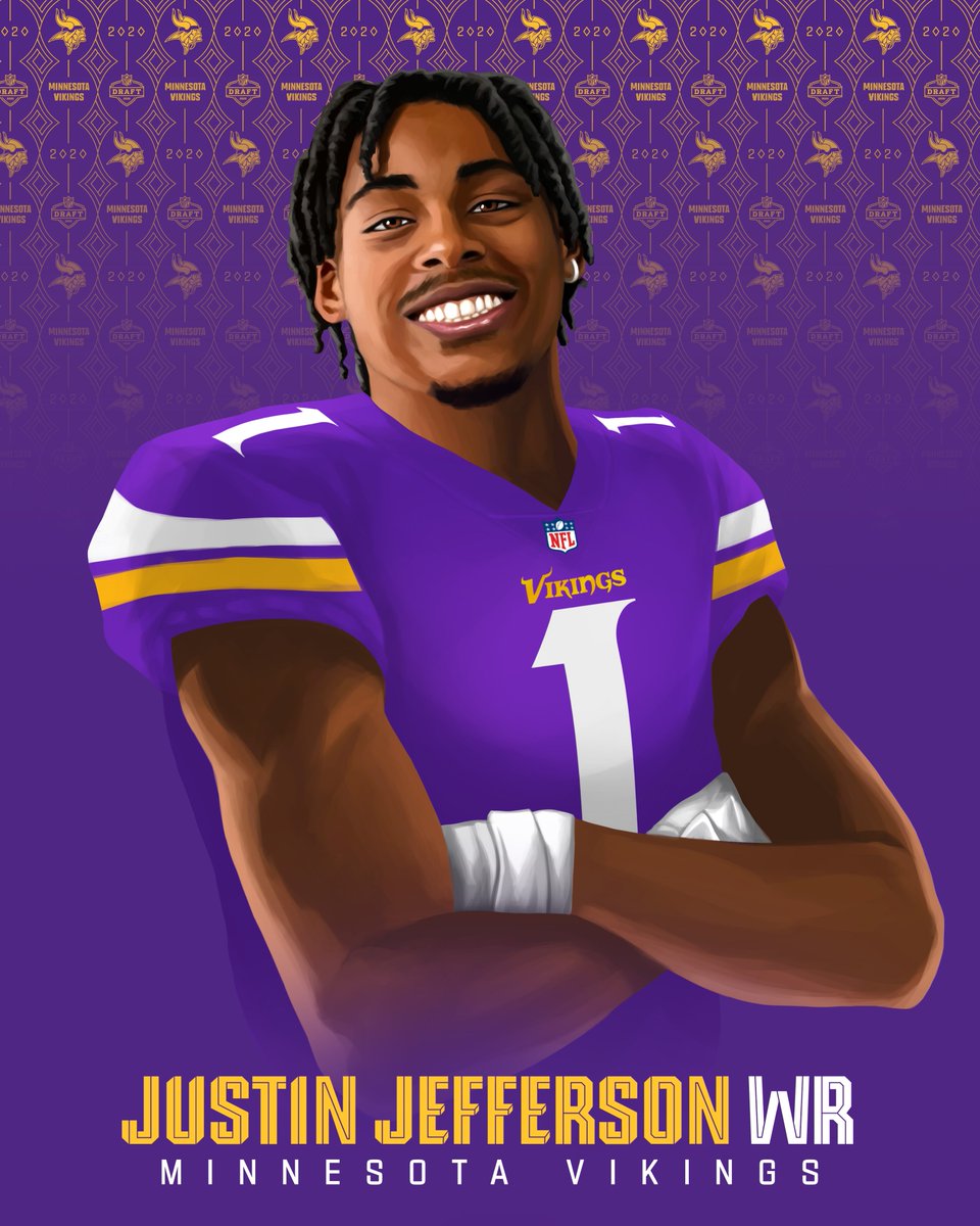 justin jefferson vikings shirt