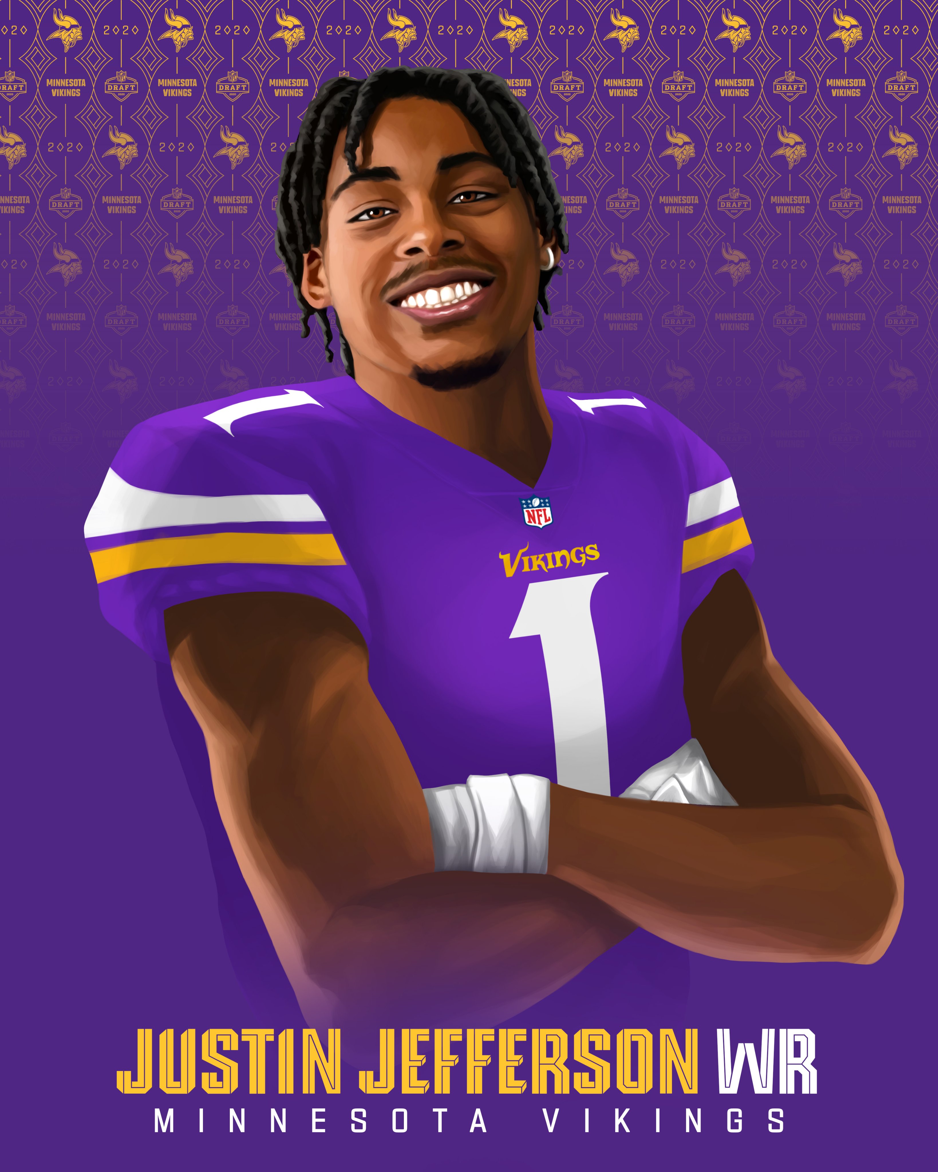 justin jefferson 2020 draft