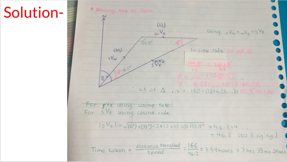 ISPMaths's tweet image. Year 11 Add Maths students created imaginative Relative Velocity questions for their classmates to solve #RemoteLearning #OurISPstory