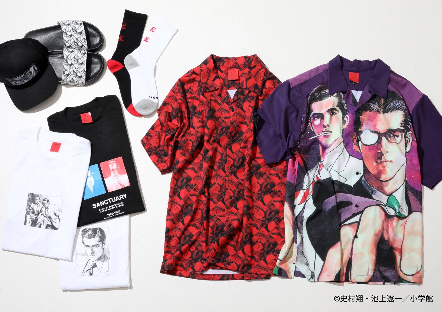 メンズ☆サンクチュアリ×JOURNAL STANDARD×NEMESコラボシャツ メンズ☆サンクチュアリ×JOURNAL STANDARD×NEMESコラボシャツ