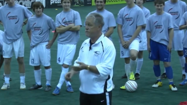 AmplifiedSoccer's tweet photo. Video series showcasing @WayneHarrison9 presenting the 1-4-2-3-1. The series begins with developing play out the back to ultimately fashioning attacking and finishing movements off the ball in the attacking third and the 5 phases of play. Watch >> https://t.co/x5H5FlK8nq https://t.co/Ekve6OkZLw