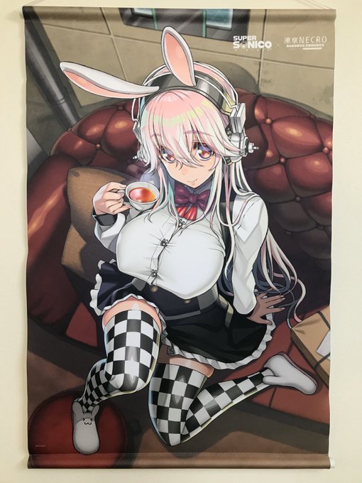 すーぱーそに子×凍京NECRO<トウキョウ・ネクロ> SUICIDE MISSION コラボB2タペストリーご予約受け付け中です。よろしくお願いします🐰 https://t.co/Tv6CR1gYwz @nitroplus_storeより #necrosm #すーぱーそに子 #そにあーと #supersonico 
