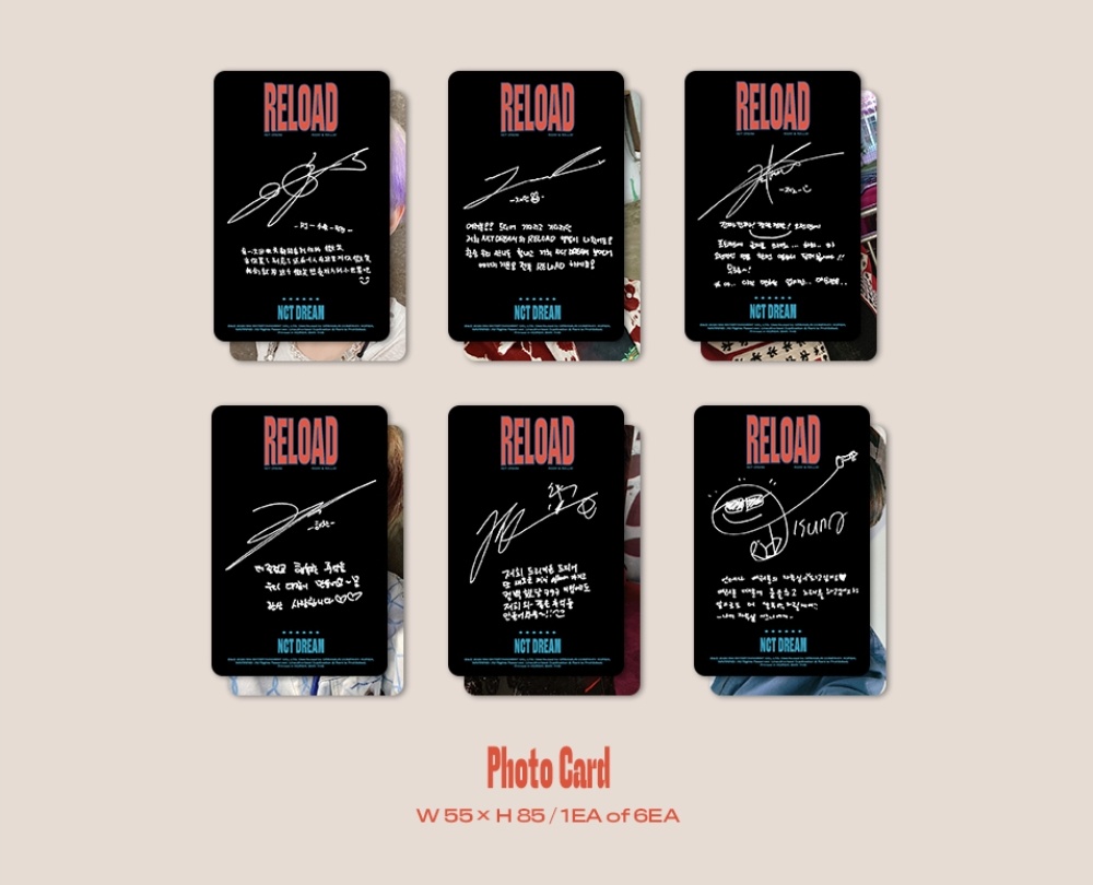 [INFO] 200424 NCT DREAM ‘Reload’ Album Details• Photocard (1ea of 6ea) #NCTDREAM  #Reload  #NCTDREAM_Reload #NCTDREAM_Ridin http://m.yes24.com/goods/detail/89969415