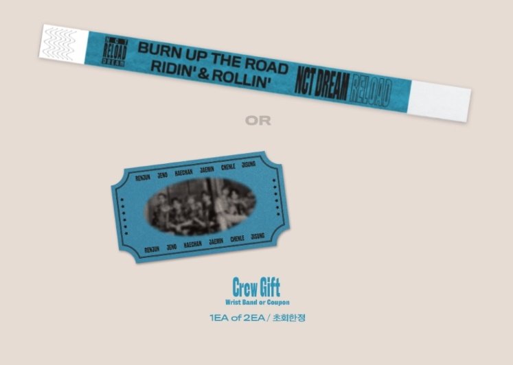 [INFO] 200424 NCT DREAM ‘Reload’ Album Details• Crew Gift (1ea of 2ea)  #NCTDREAM  #Reload  #NCTDREAM_Reload #NCTDREAM_Ridin http://m.yes24.com/goods/detail/89969415