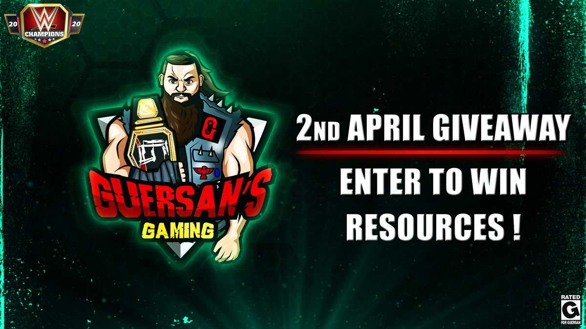 GuersansGaming's tweet image. Community Update: It's time for another Giveaway ! Bunch of resources 🤑💲 @WWEChampions #WWEChampions @WWE #WWE #Giveaway youtu.be/w3jh1cs6ilk gleam.io/X3Prm/guersans…