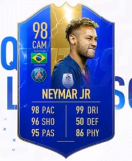 neymar fifa 14 card