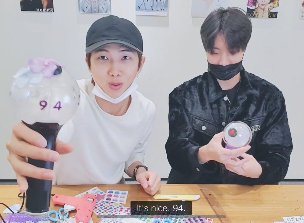 joonshoba's tweet photo. namjoon added 94 stickers for him and hobi then apologised to him for taking them off and it just made hobi laugh so big 🥺 https://t.co/adBuqdfF0p