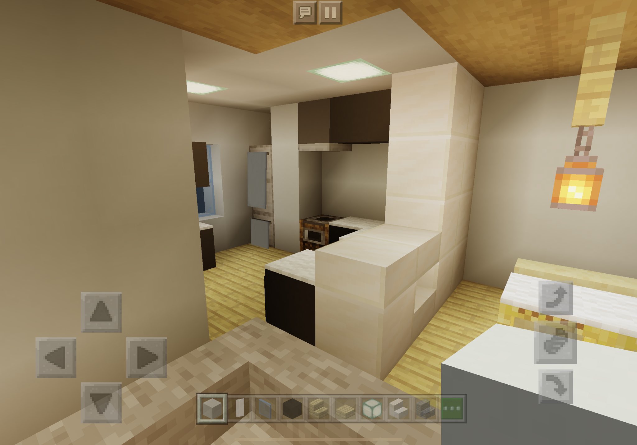 Hi68ru Minecraftでマイホーム再現その2 キッチン マイクラ マインクラフト Minecraft マイホーム T Co Gdf7ycvjux Twitter