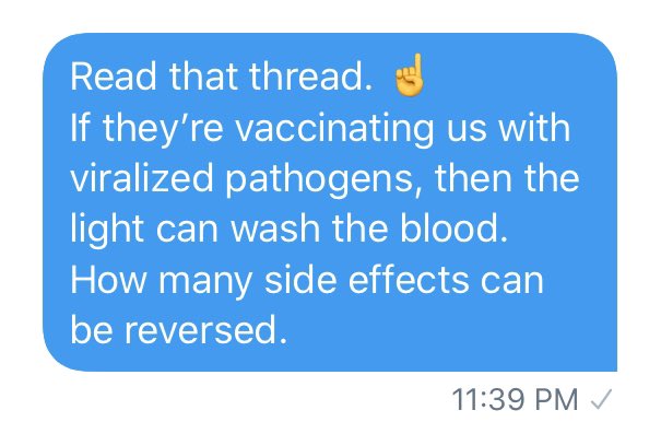 Could we reverse autism? Could we reverse cancer?Could we reverse...?Blood washed in the light?If that ain’t “biblical”,you’re beyond help!