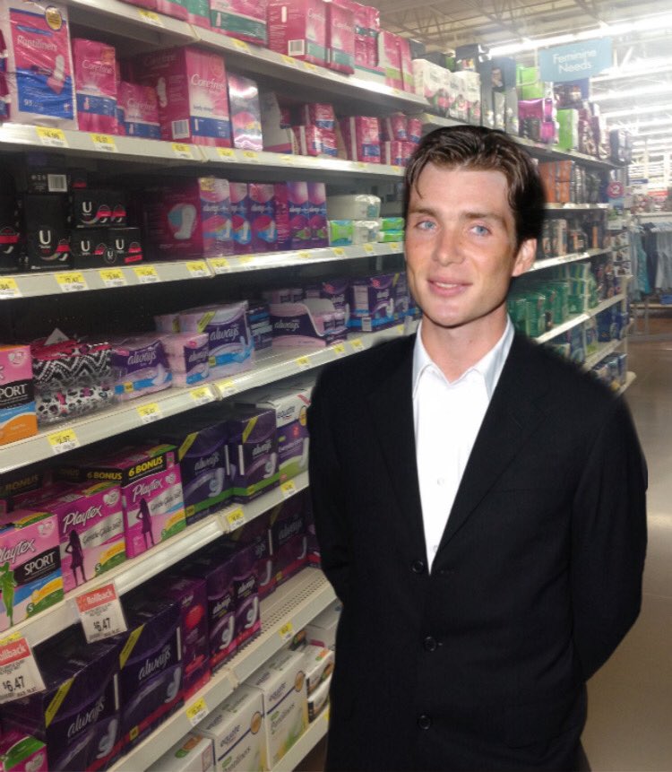 cillian murphy characters buying you pads: a thread
