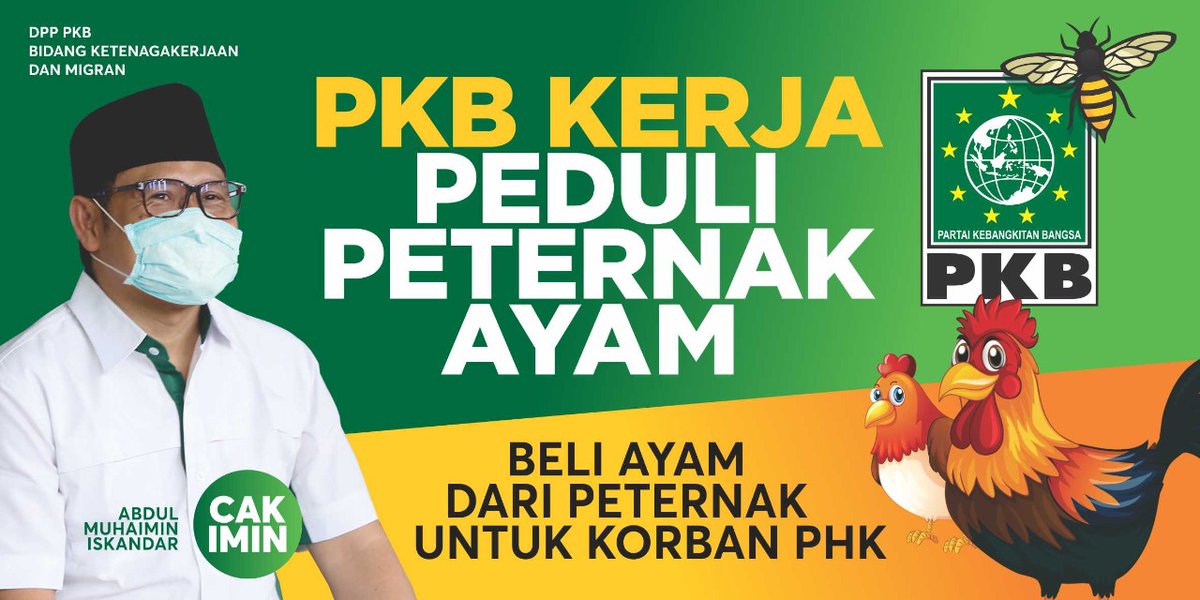 Dita_Sari_'s tweet photo. PKB membeli ayam peternak di desa yg harganya terjun bebas. Lalu membagikannya utk korban PHK di Jakarta. Siang ini jam 13.00 di DPP PKB Raden Saleh. https://t.co/rdxWqFnhzf