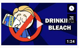 Ricaroo5's tweet photo. @AAC0519 @thehill Hate trump for telling them to drink disinfectant?
1-800-222-1222 Ctr Poison Control!

What Would Happen If You Drink Bleach https://t.co/8eoKaxsQyZ https://t.co/AlMEaVyhwB