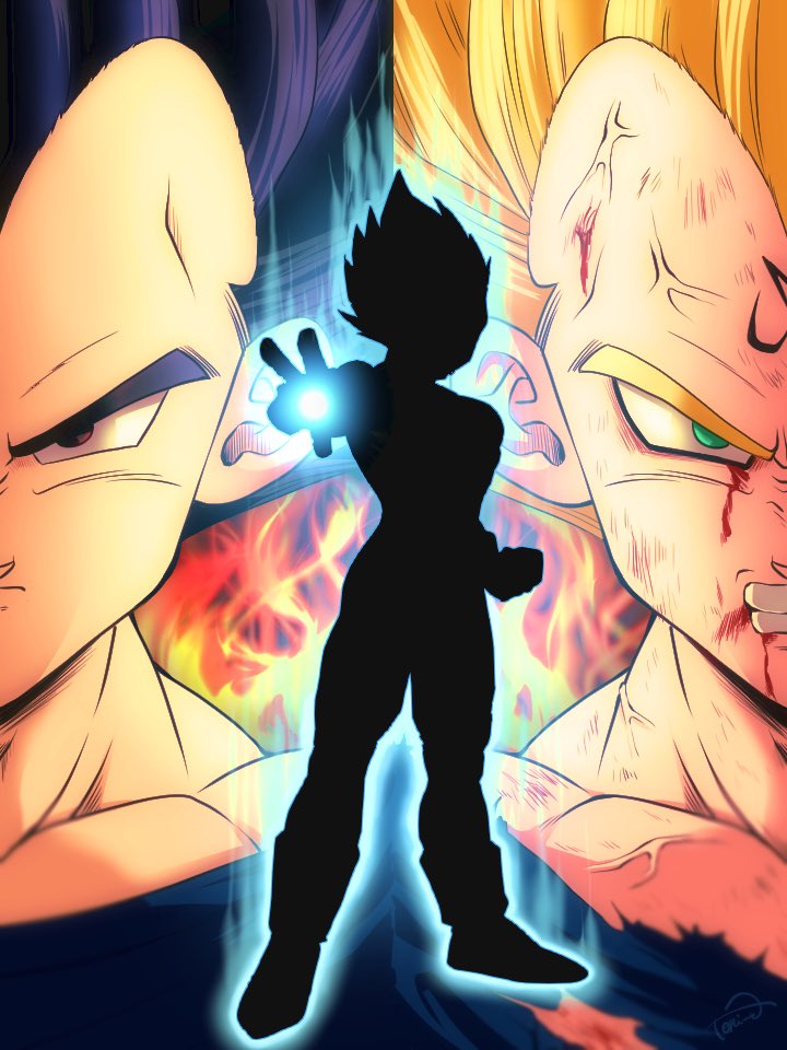 常盤 かっこいいベジータなんて描けるはずなかったんじゃよ T Co Qba4nwumam Twitter