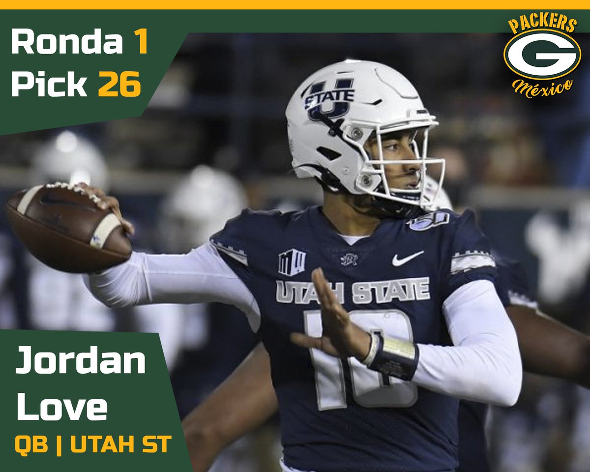 Packers_Mx's tweet image. Jordan Love es nuevo jugador de los Packers.

¡Bienvenido a Green Bay!

#NFLDraft
 #Draft2020 #PackersDraft #NFLDraft2020
