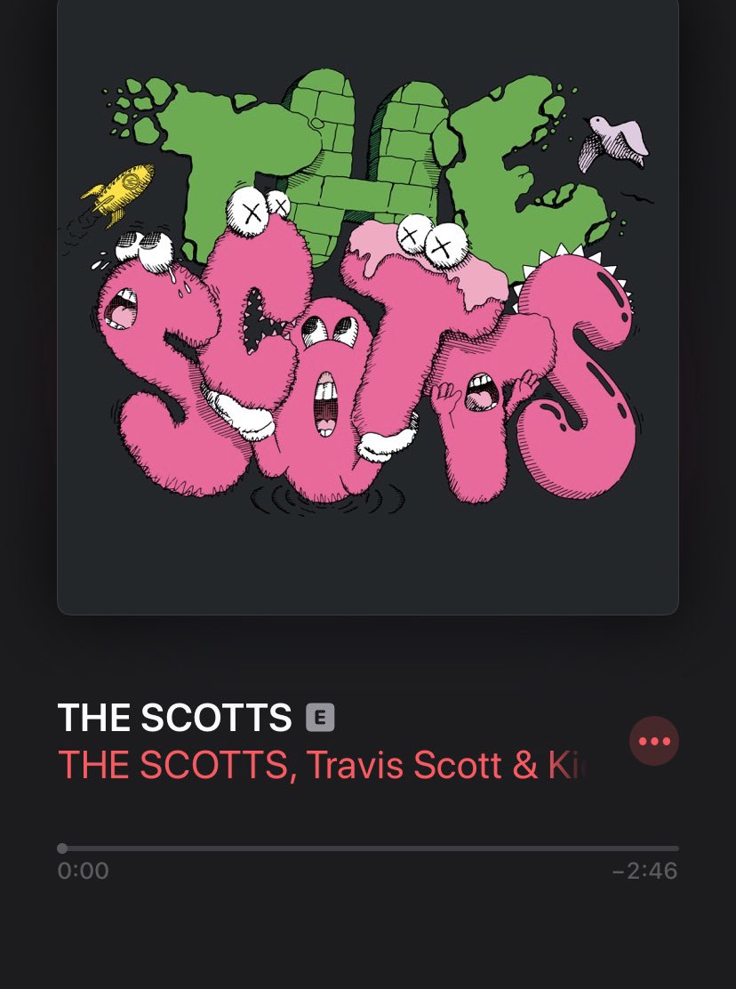 SHREKRAP's tweet image. NEW TRAVIS SCOTT AND KID CUDI OUT NOW