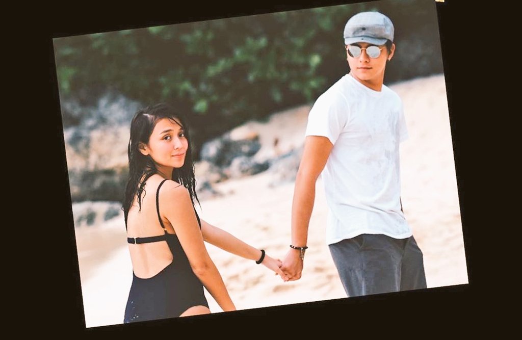 imalekatnyel's tweet photo. DJ: Natanong ko na 'to, nanliligaw pa lang ako. Dream wedding namin is beach wedding. 

😭💙 i cannot!!! 
#MBDaniel https://t.co/yDZ89QZDxT