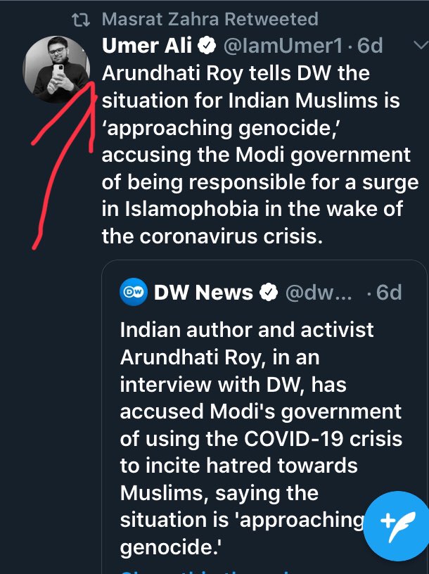 2/3 Masrat Zahra—works for int’l media houses like AL JAZEERA (v knw its reputation right?), RTs PAK journos,supports Arundhati Roy, n seems to post incendiaries abt Indian Army. Peerzada Ashiq— works for The Hindu, recently claimed med kits wr being diverted valley to Jammu.