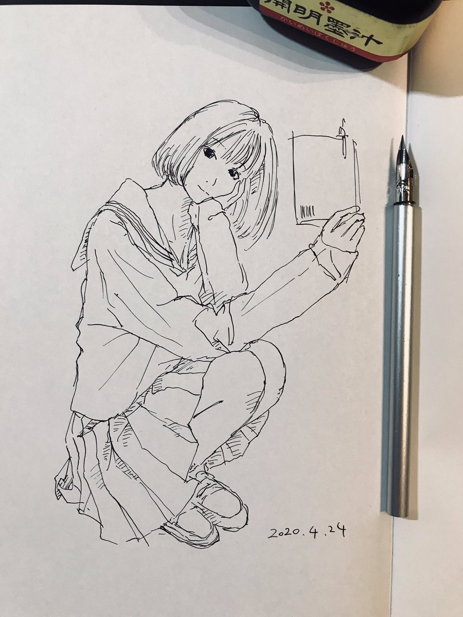 練習
写真を見ながら描く 