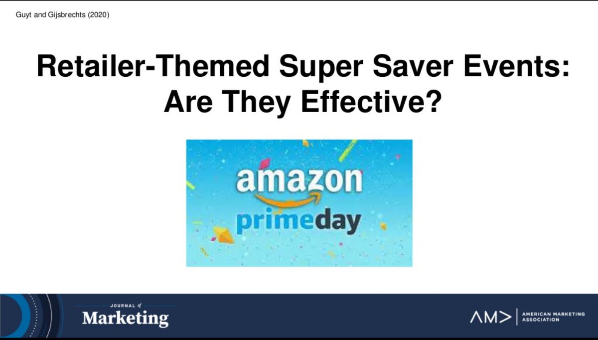 rm_bds's tweet photo. At the end of the lockdown, retailers and consumers may find super-saver events like Amazon’s Prime Day very attractive. Are they effective? A study by @jonneguyt @ABS_UvA and Els Gijsbrechts @TilburgU 
https://t.co/5bAOVXNRN7 #Marketing #businessdatascience https://t.co/B86HjZoHtq