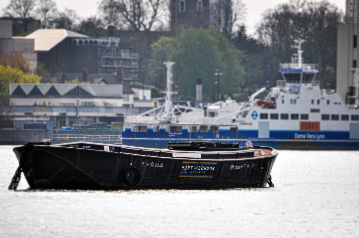 Port of London Barge. #portoflondonauthority @port_of_london_authority #London #lovelondon #thames #WoolwichFerry @transportforlondon  #landscapephotography #photooftheday #travelphotography #nikon #nikonphotography