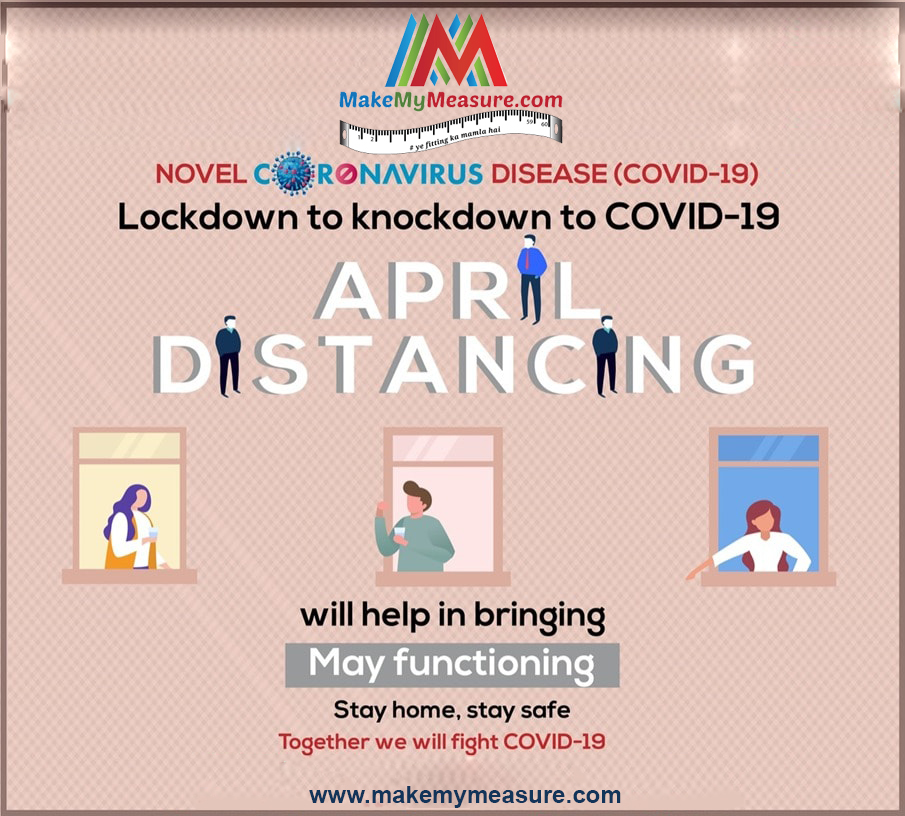 makemymeasure's tweet photo. Work together to flatten the curve of the Coronavirus pandemic by staying at home and protect your health by maintaining Social Distancing.
Keep yourself active during the lockdown. Together we will fight #COVID19.
#makemymeasure #mensclothing #menswear #covid19 #SocialDistancing https://t.co/uia5f09pH1