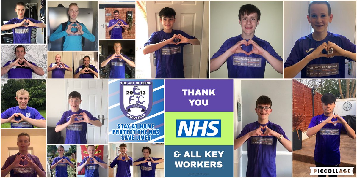 Espial U14 Community would like to thank ALL front line workers
for everything they do 

#espialfc #purples #respect #grassroots