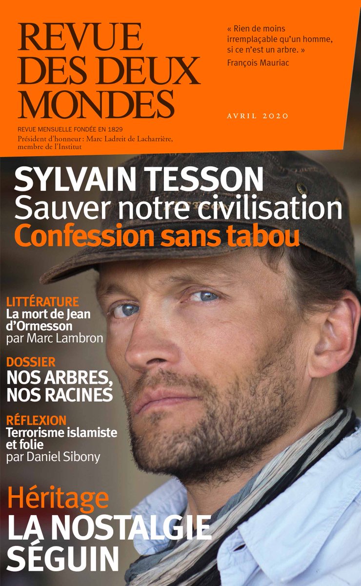 Revuedes2Mondes's tweet photo. 🚨La @Revuedes2Mondes est disponible
Sommaire 👉 https://t.co/Oqki5UKuHe

🗨️#Entretien avec Sylvain Tesson
🌳#Dossier : l'arbre, modèle de civilisation
🖋️#Littérature : Huysmans bénédictin
🧐#Étude : Tocqueville, économiste de la liberté
🙏#Hommage : Philippe Séguin dix ans après https://t.co/wanGDg821D