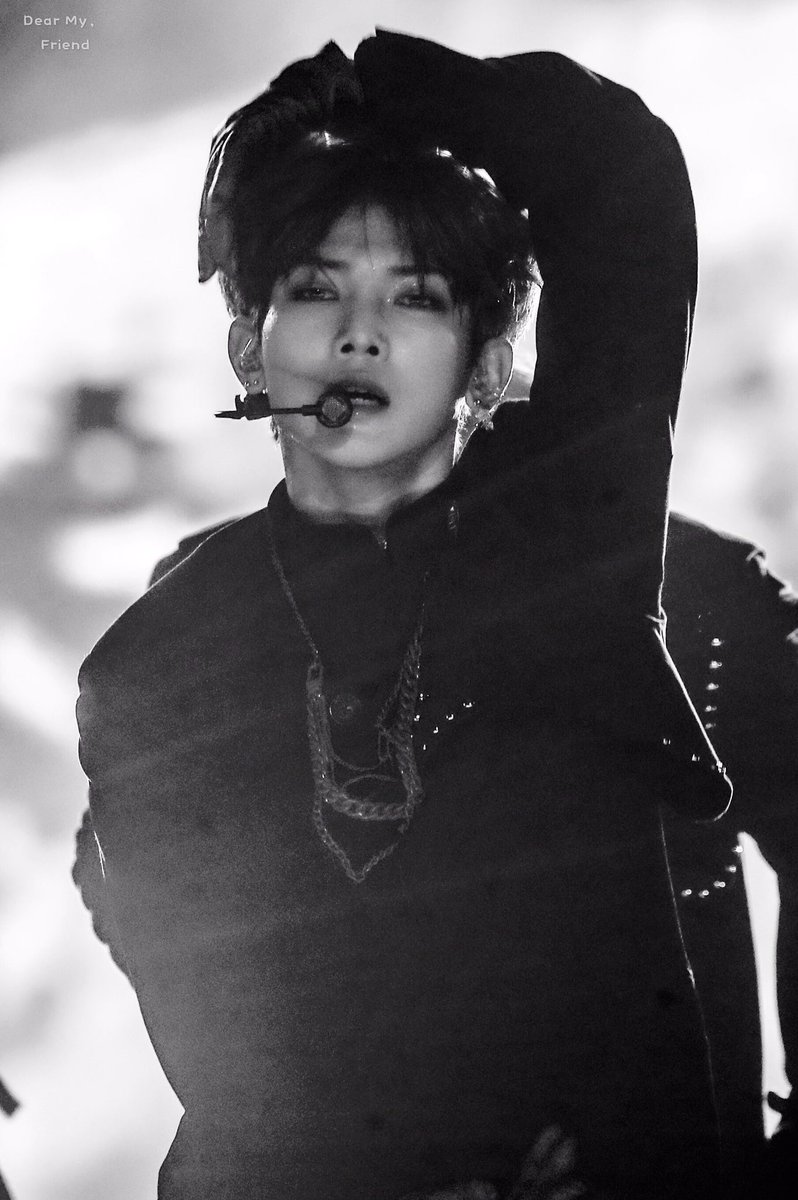 Yeosang hits differently in b&w