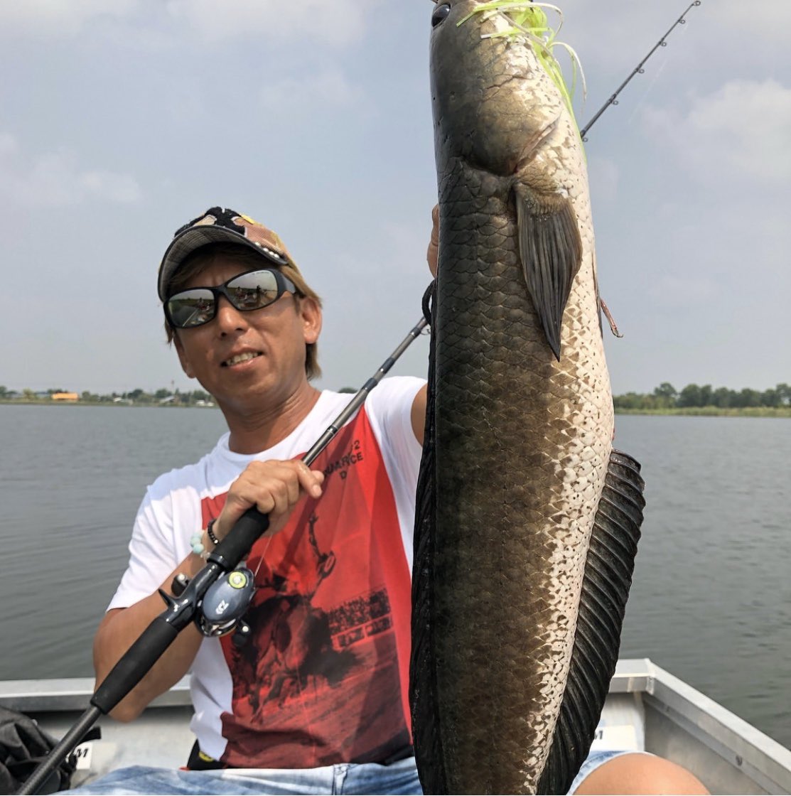 オニちゃん@ONI_052からのバトン😎 タイでスネークヘッド3種を1日で