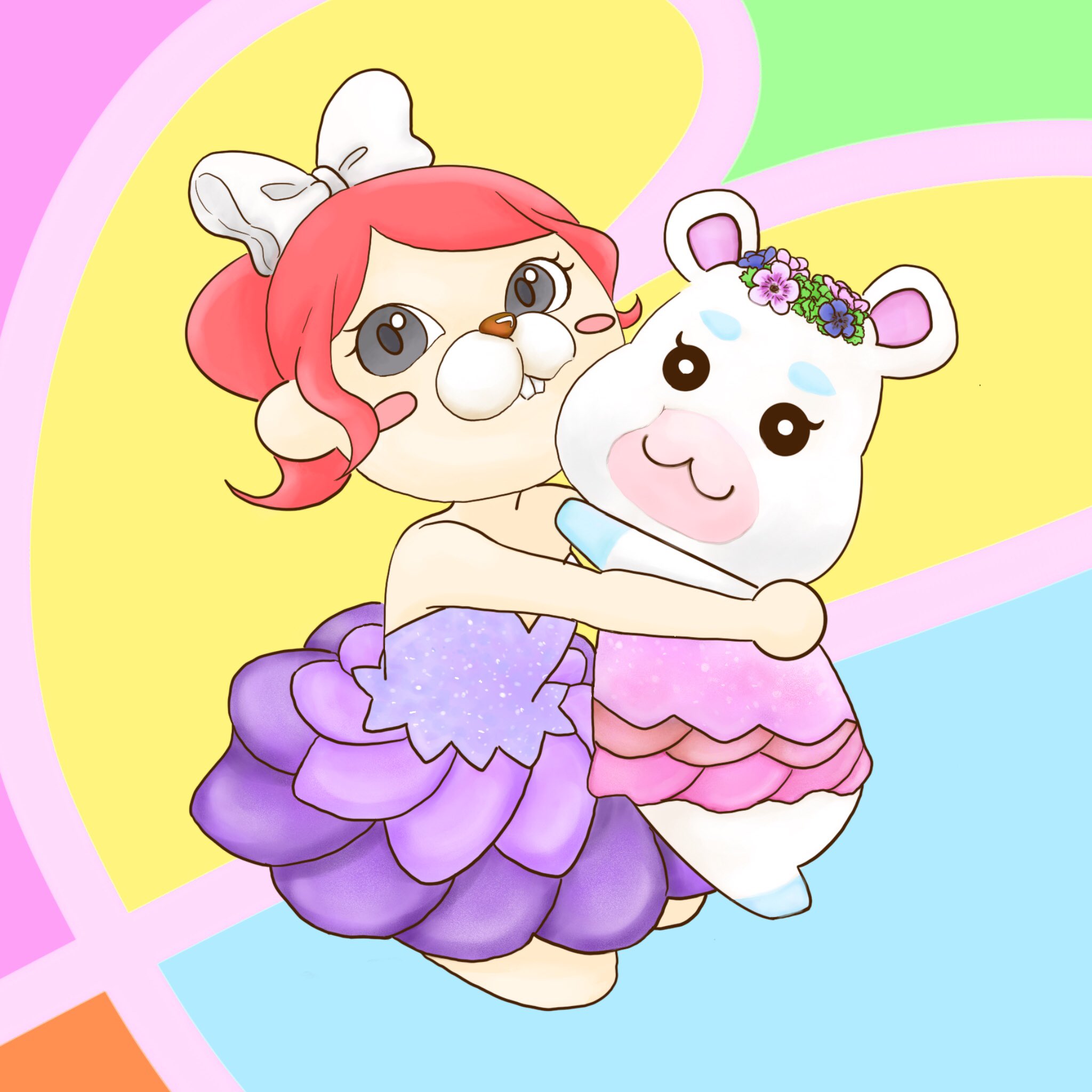 Twitter 上的 下町のお猫はん イラスト Illust Illustration Ipadpro Ipadpro11 Procreate プロクリエイト お絵描き 絵描きさんと繋がりたい ラクガキ らくがき かわいい 女の子 女の子イラスト 女性 どうぶつの森 あつまれどうぶつの森 あつ森 あ