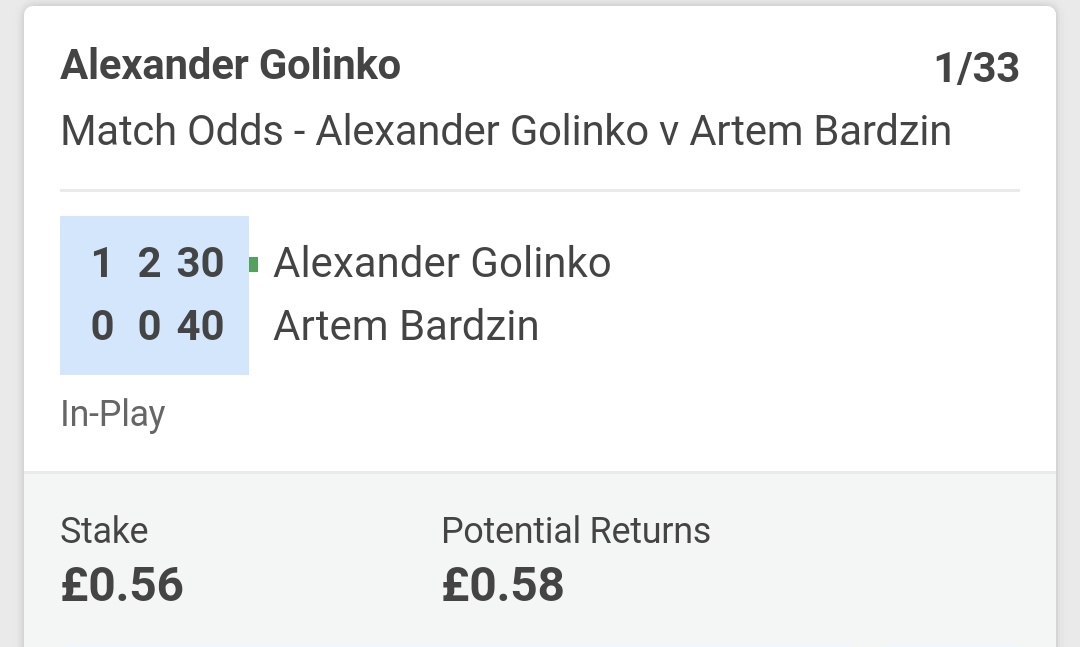 TENNIS!It doesn& #39;t get much better than this.Come on 2p......