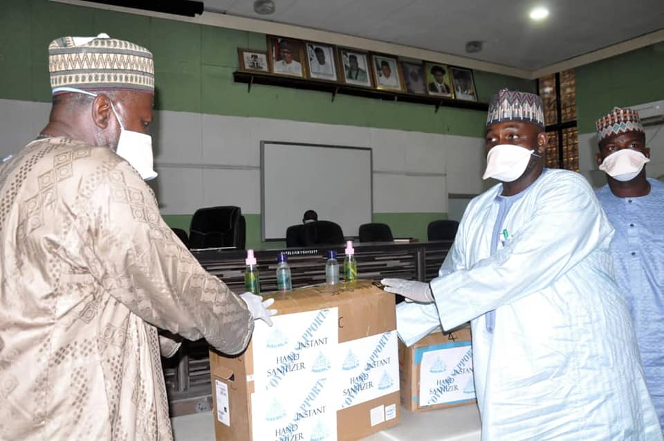 BREAKING NEWS: Covid-19
The management of NAERLS Donates materials to Sabon Gari LGA, the Primary Health Care Center, Samaru, and ABU Health Services Center (Sickbay), of Kaduna State to help curtail the spread of Covid-19 in the State.