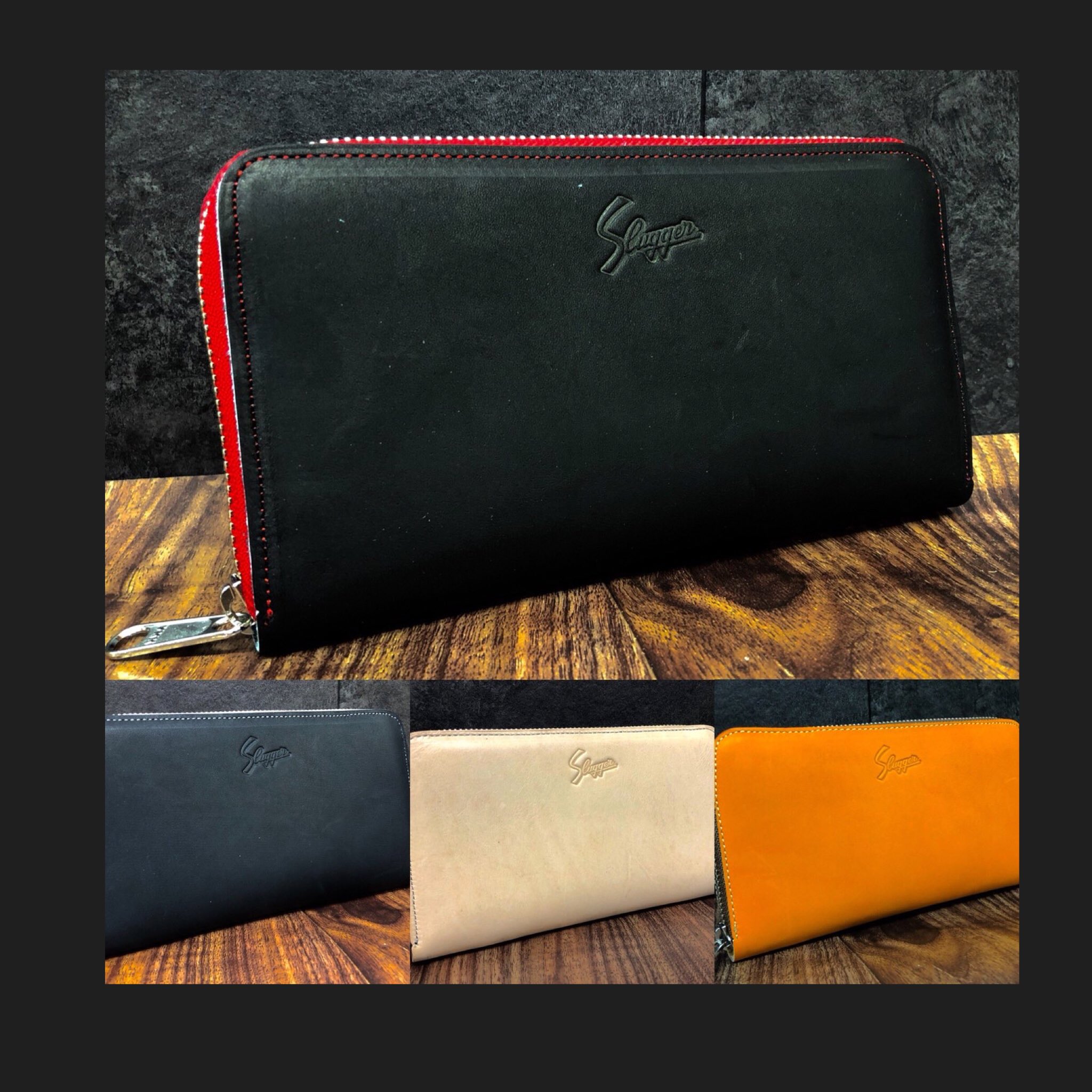 超安い 久保田スラッガー 限定 レザー ヌメ革 ウォレット 長財布(2020