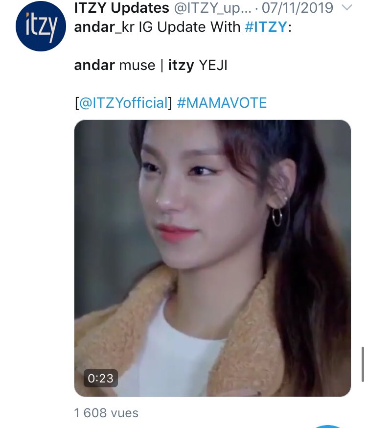 All the itzy members have a solo video for andar except Chaeryeong