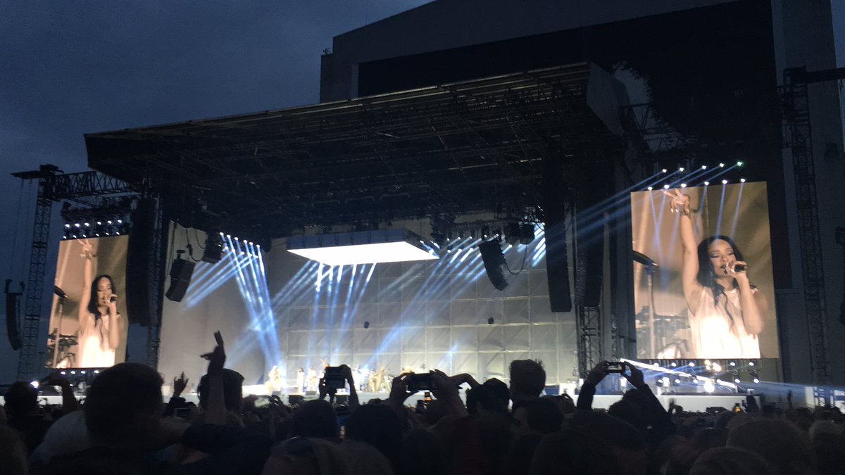 July 7th 2016 (Copenhagen, Denmark) - Rihanna