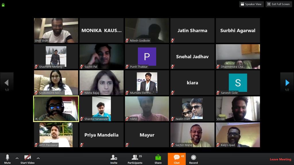 morphyourimage's tweet photo. Fourth online webinar  ‘Corporate Finesse’ was conducted by us , for 40 participants of diversified marketing solutions provider with international presence. 
#personalbranding #etiquette #mindfulness #pharmaceutical #hospitality #imagemanagement #sanofi #biocon #cipla #hyatt https://t.co/yGchsEocDa