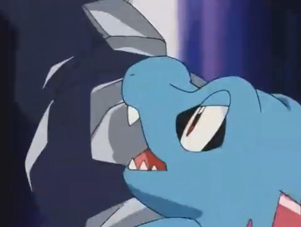 totodile laughs at totodile's scary face attack 